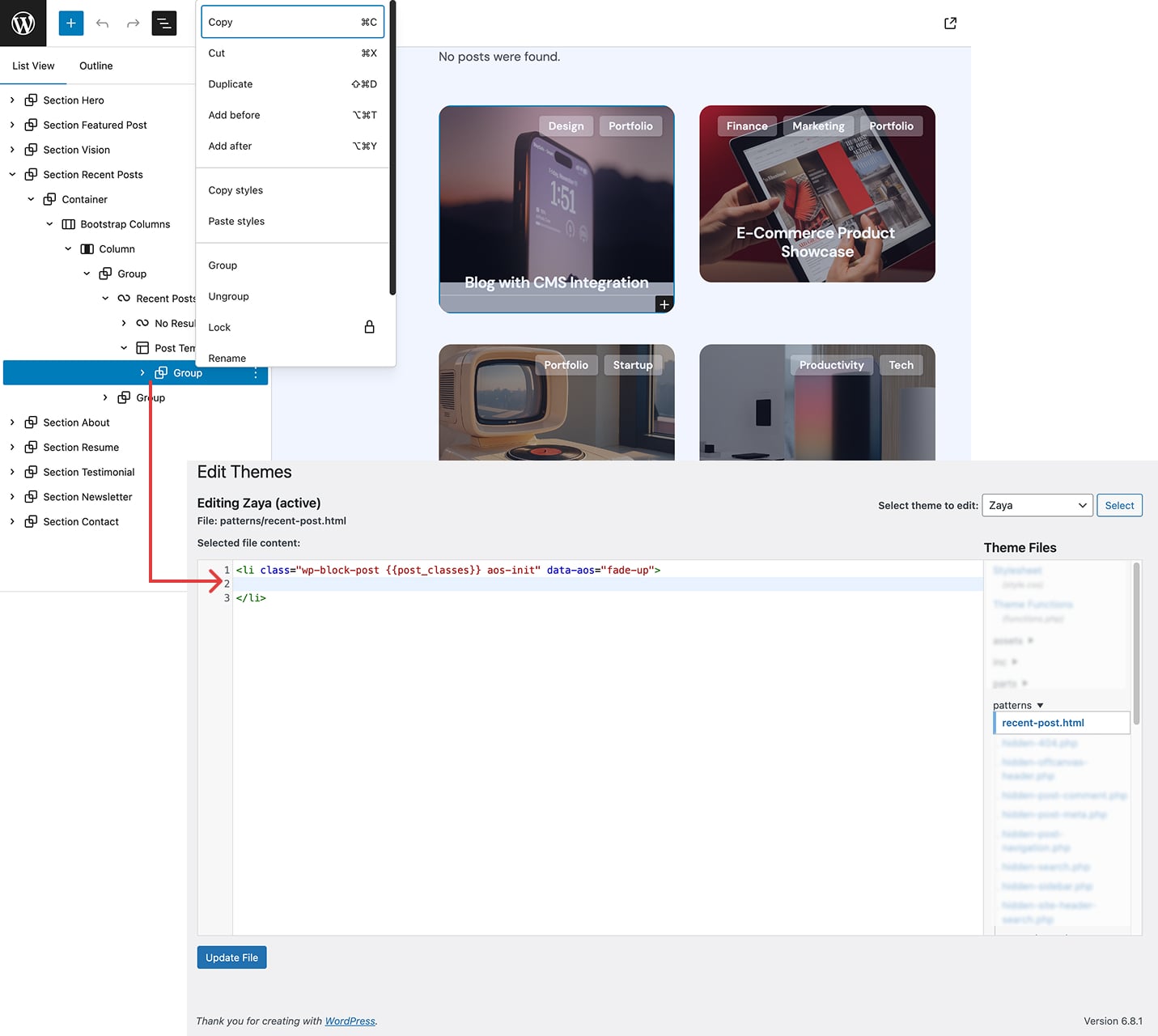 load more posts