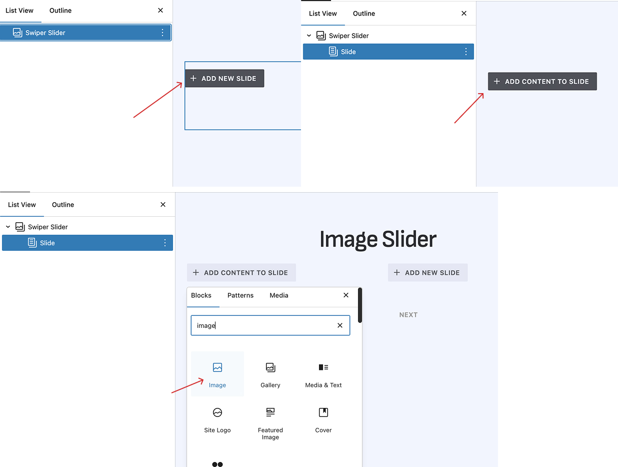 slider step 2